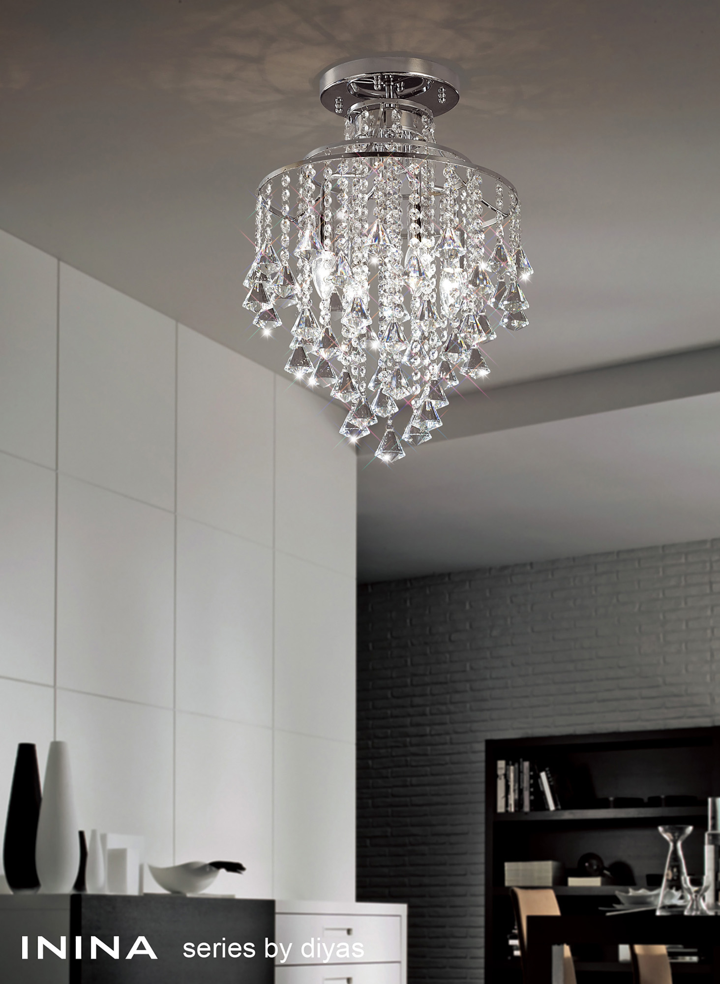 Inina Crystal Ceiling Lights Diyas Contemporary Chandeliers Inina Crystal Ceiling Lights Diyas Contemporary Chandeliers